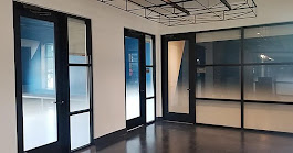 Commercial office window film installation - DFW