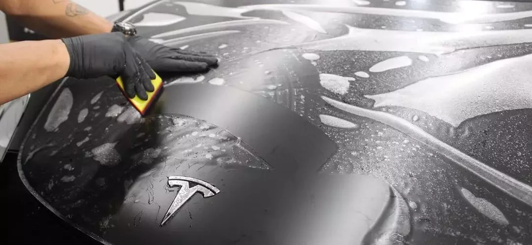 XPEL Paint Protection Film on Tesla