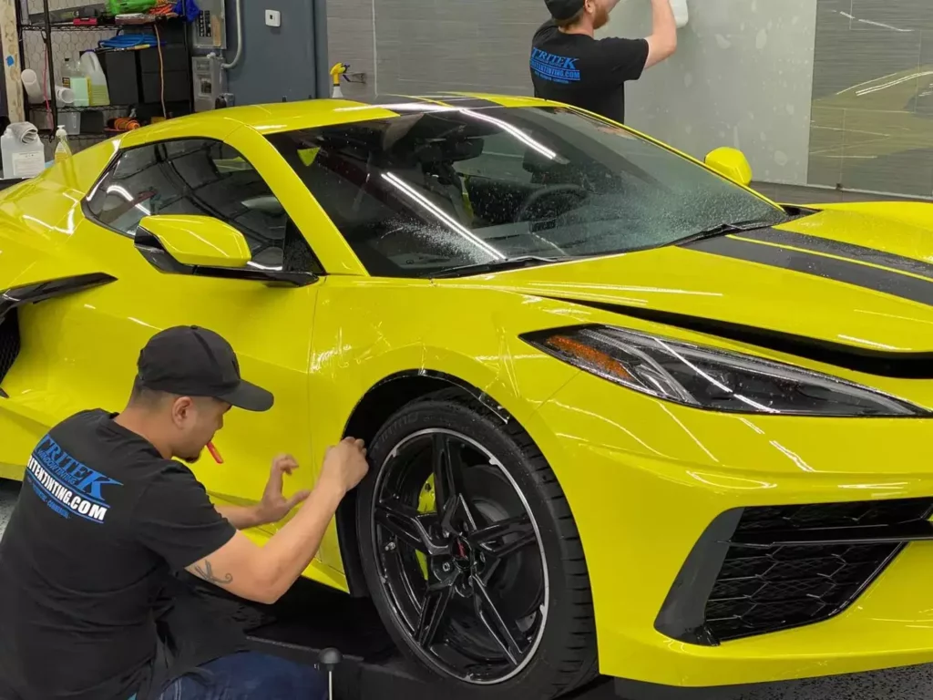XPEL PPF Paint Protection Film Install Corvette