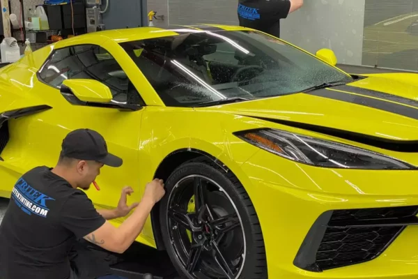 XPEL PPF Paint Protection Film Install Corvette