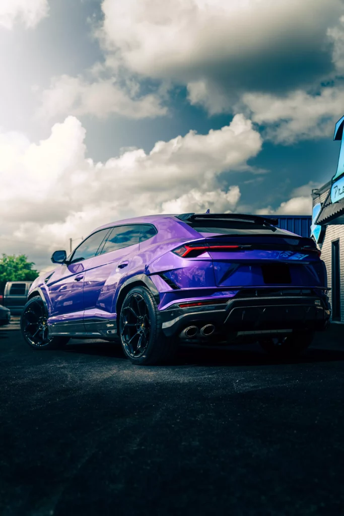 Lamborghini urus 3 PPF XPEL Window Tint
