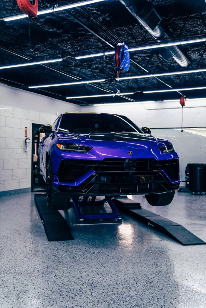 Lamborghini urus 4 PPF XPEL Window Tint01764