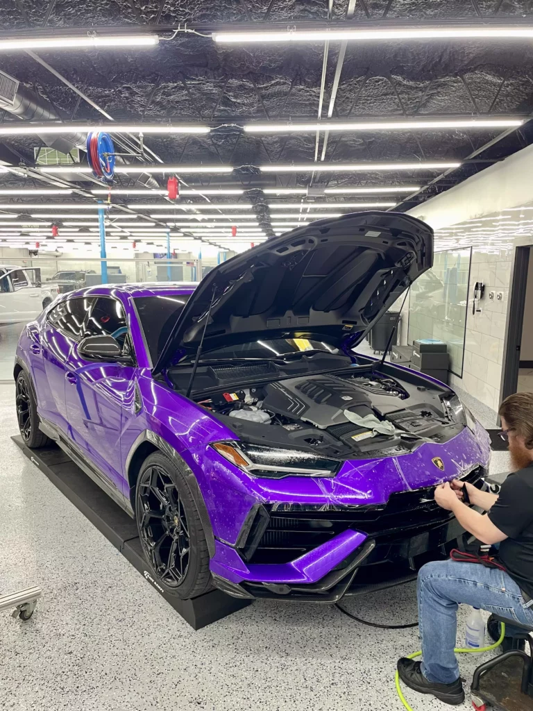 Lamborghini urus PPF XPEL Window Tint