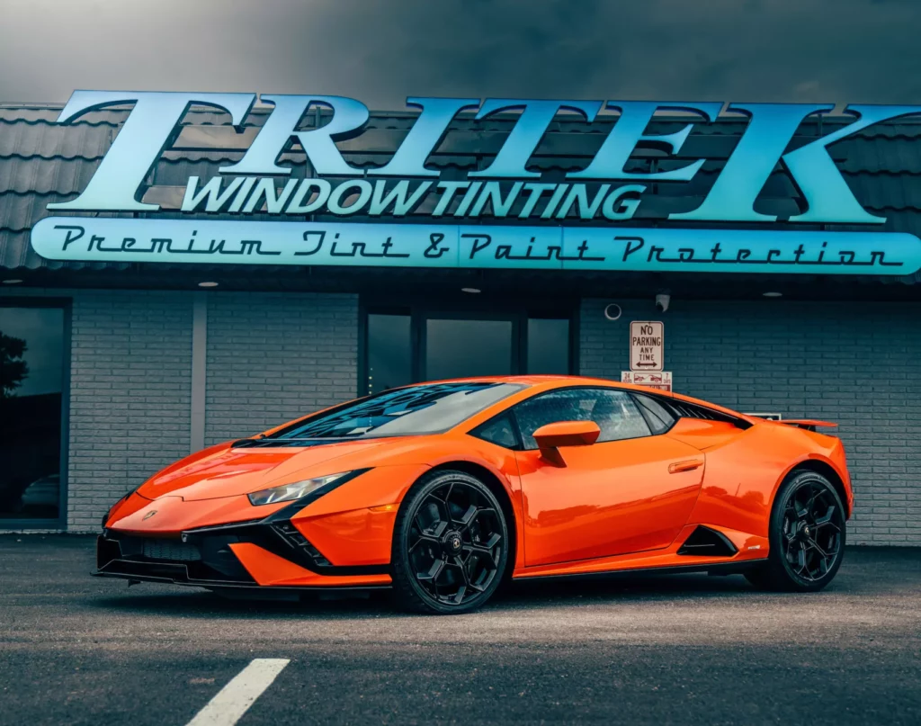 Mclaren 7 PPF XPEL Window Tint