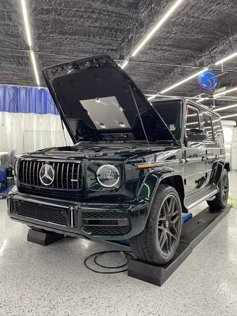 Mercedes G63 PPF XPEL Window Tint