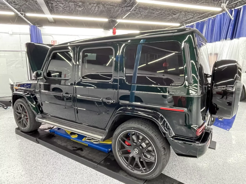 Mercedes G63 PPF XPEL Window Tint 3