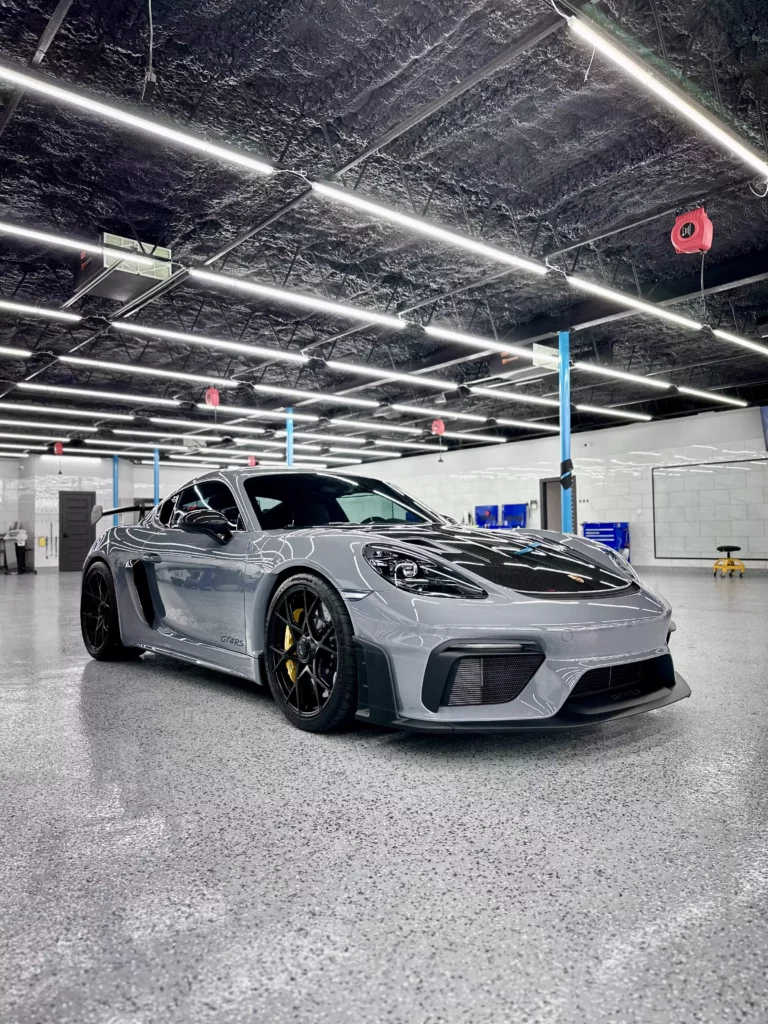 Porsche GT4 2 PPF XPEL Window Tint