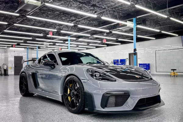 Porsche GT4 2 PPF XPEL Window Tint