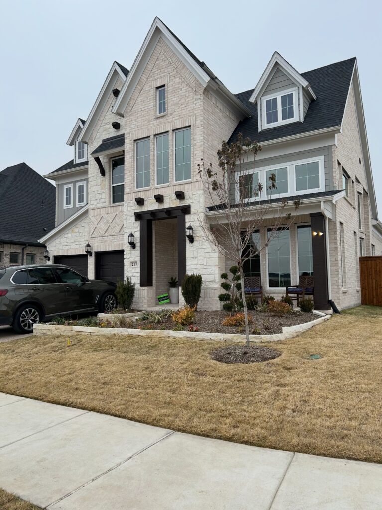 res brick house gables