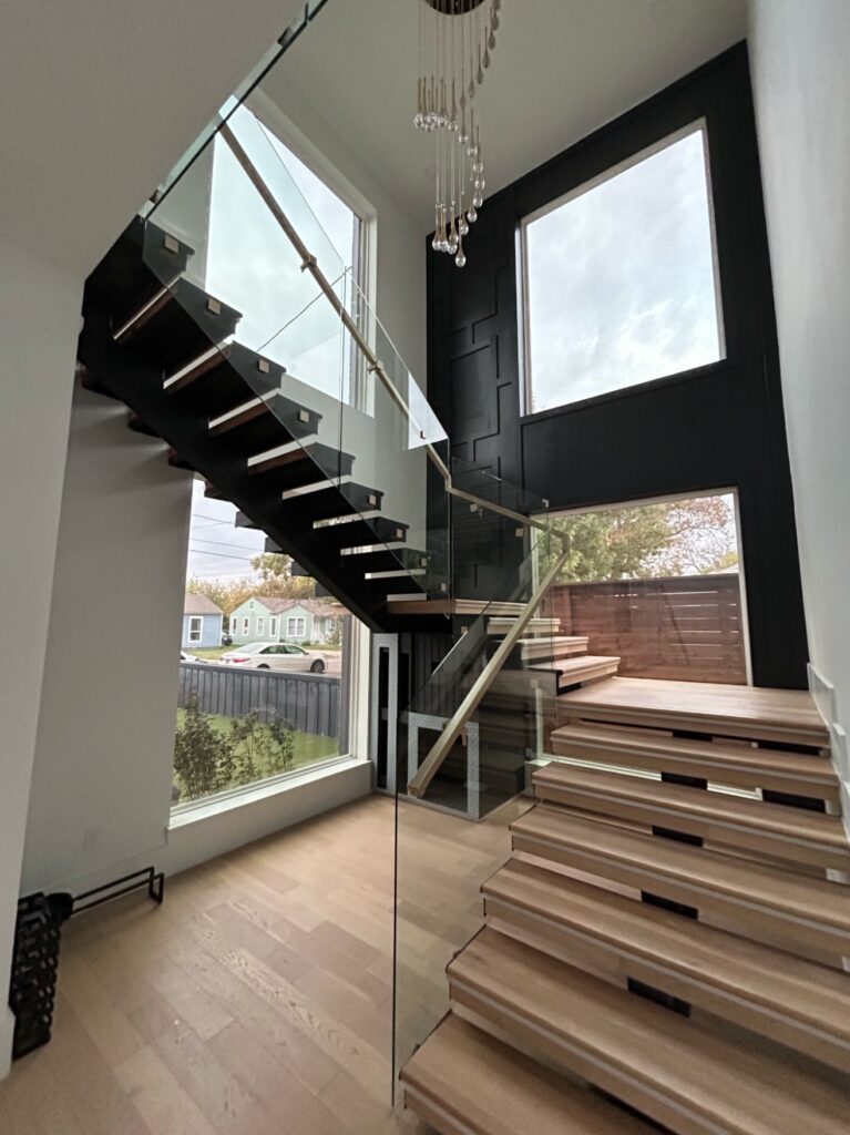 res stairwell glass