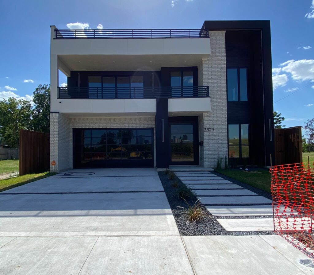 res white modern house